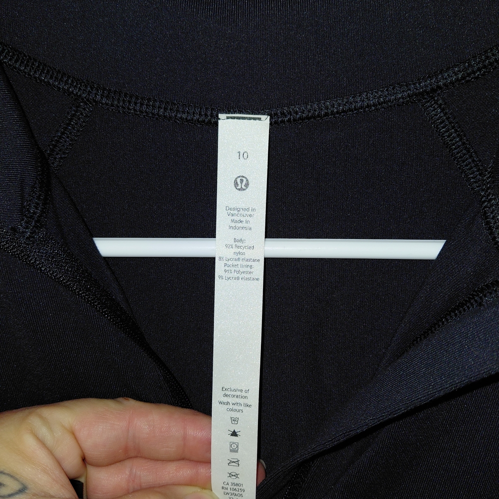 Lululemon Its Rulu Run Cropped 1/2 Zip - Picture 2 of 6